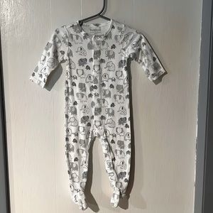 Bundles Baby Place 6-9mo Button Up Footie Pajama